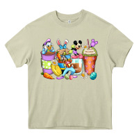 Mossy easter cartoon characters coffee cups Heavy Core Tee - Zillion Design Studio
