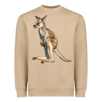 Mushroom baby kangaroo Heavyweight Sweatshirt - LillyAllenDesigns