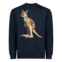 Navy baby kangaroo Heavyweight Sweatshirt - LillyAllenDesigns