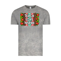 Cloud Rock teach love inspire brushstroke with  and pen leopard Vintage Tee - Artiststas