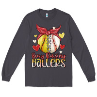 Smoke busy raising ballers Long Sleeve Tee - MaliasSmallBusiness