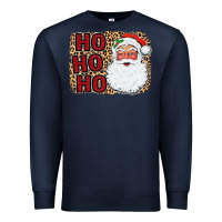 Navy Ho Ho Ho Santa Premium Sweatshirt - Bettercallsaul