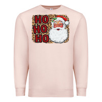 Pale Pink Ho Ho Ho Santa Premium Sweatshirt - Bettercallsaul
