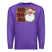 Purple Ho Ho Ho Santa Premium Sweatshirt - Bettercallsaul