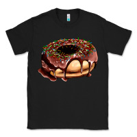 Black chocolate donut with candies Classic Tee - AdoDesignShop