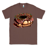 Chestnut chocolate donut with candies Classic Tee - AdoDesignShop