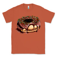 Copper chocolate donut with candies Classic Tee - AdoDesignShop