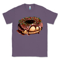 Lavender chocolate donut with candies Classic Tee - AdoDesignShop