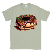 Matcha chocolate donut with candies Classic Tee - AdoDesignShop