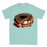 Seafoam chocolate donut with candies Classic Tee - AdoDesignShop