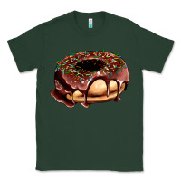 Sports Green chocolate donut with candies Classic Tee - AdoDesignShop