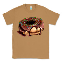 Toasted Coconut chocolate donut with candies Classic Tee - AdoDesignShop