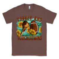 Chestnut Turkey And Touchdowns Classic Tee - LillyAllenDesigns