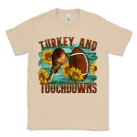 Mushroom Turkey And Touchdowns Classic Tee - LillyAllenDesigns