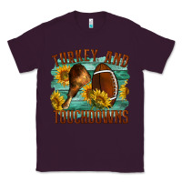 Plum Turkey And Touchdowns Classic Tee - LillyAllenDesigns