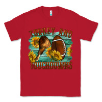Red Turkey And Touchdowns Classic Tee - LillyAllenDesigns