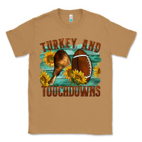 Toasted Coconut Turkey And Touchdowns Classic Tee - LillyAllenDesigns