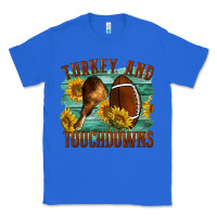 True Royal Turkey And Touchdowns Classic Tee - LillyAllenDesigns