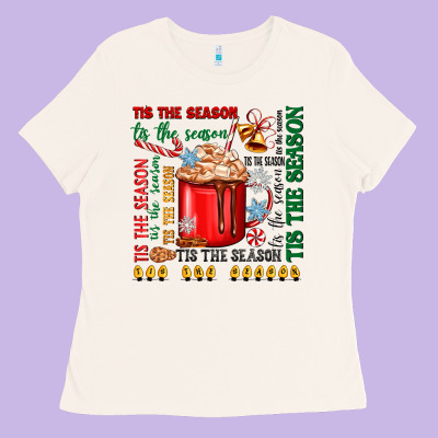Tis The Season Ladies Tee Designed By Zillion Design Studio