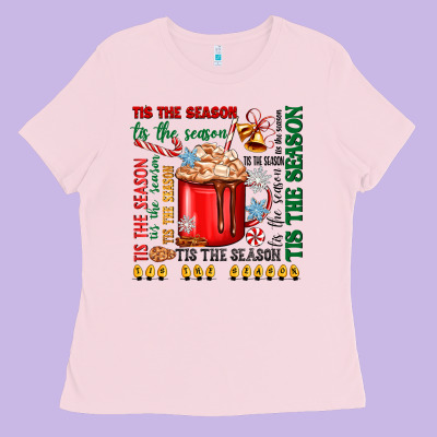 Tis The Season Ladies Tee Designed By Zillion Design Studio