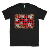 Black snowflake background Classic Tee - BarkalooDesign