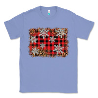 Colony Blue snowflake background Classic Tee - BarkalooDesign