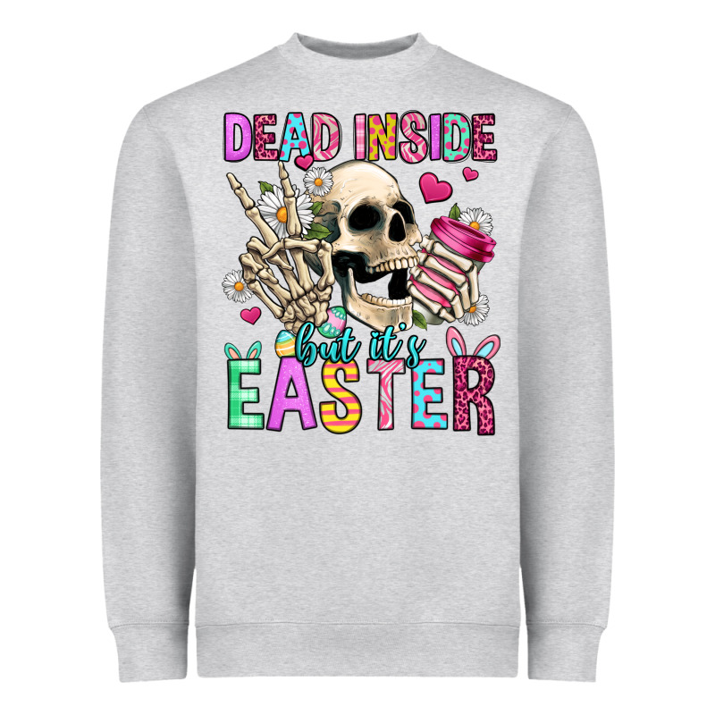 Dead Inside But It's Easter Heavyweight Sweatshirt by Jasminsmagicworld | Teevron