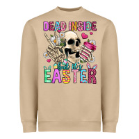 Mushroom dead inside but it's easter Heavyweight Sweatshirt - Jasminsmagicworld