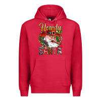 Cardinal Howdy Santa Premium Hoodie - NancyCooperArtShop