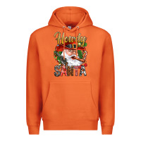 Carrot Howdy Santa Premium Hoodie - NancyCooperArtShop