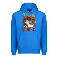 True Royal Howdy Santa Premium Hoodie - NancyCooperArtShop