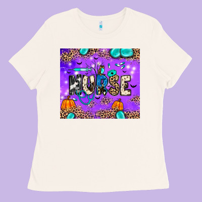 Nurse Halloween Ladies Tee Designed By Jahusdesignshop