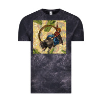 Cloud Black rodeo seamless pattern Vintage Tee - BundleAndBundleShop