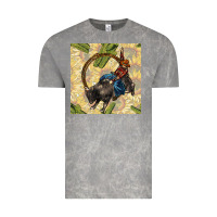 Cloud Rock rodeo seamless pattern Vintage Tee - BundleAndBundleShop