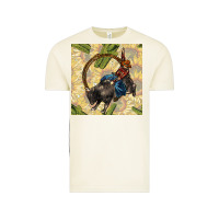 Vintage Arctic rodeo seamless pattern Vintage Tee - BundleAndBundleShop