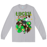 Moon Dust lucky cowboy Long Sleeve Tee - MaliasSmallBusiness
