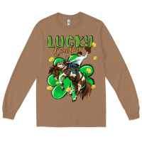 Toasted Coconut lucky cowboy Long Sleeve Tee - MaliasSmallBusiness