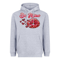 Be Mine Kiss Heavyweight Hoodie | Teevron