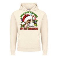 Vintage Artic When You're Dead Inside But It's Christmas Hippie Skeleton Santa Vintage Hoodie - Artiststas
