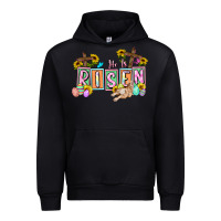 Black He is risen Easter  Easter Day Urban Hoodie - CowGirlArtShop