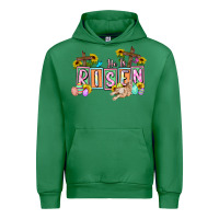 Emerald He is risen Easter  Easter Day Urban Hoodie - CowGirlArtShop