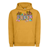 Pigment Peanut Butter He is risen Easter  Easter Day Urban Hoodie - CowGirlArtShop