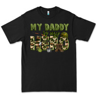 Black my daddy is my hero army Premium Tee - Zillion Design Studio