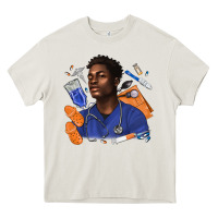 Cream afro man nurse Heavy Core Tee - texasbilliewilder