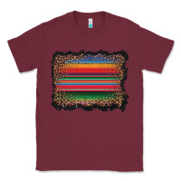 Burgundy serape background Classic Tee - BarkalooDesign