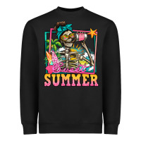 Black sweet summer skeleton Heavyweight Sweatshirt - Jasminsmagicworld