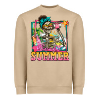 Mushroom sweet summer skeleton Heavyweight Sweatshirt - Jasminsmagicworld