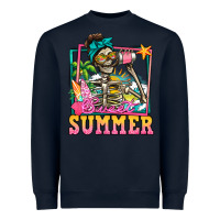 Navy sweet summer skeleton Heavyweight Sweatshirt - Jasminsmagicworld