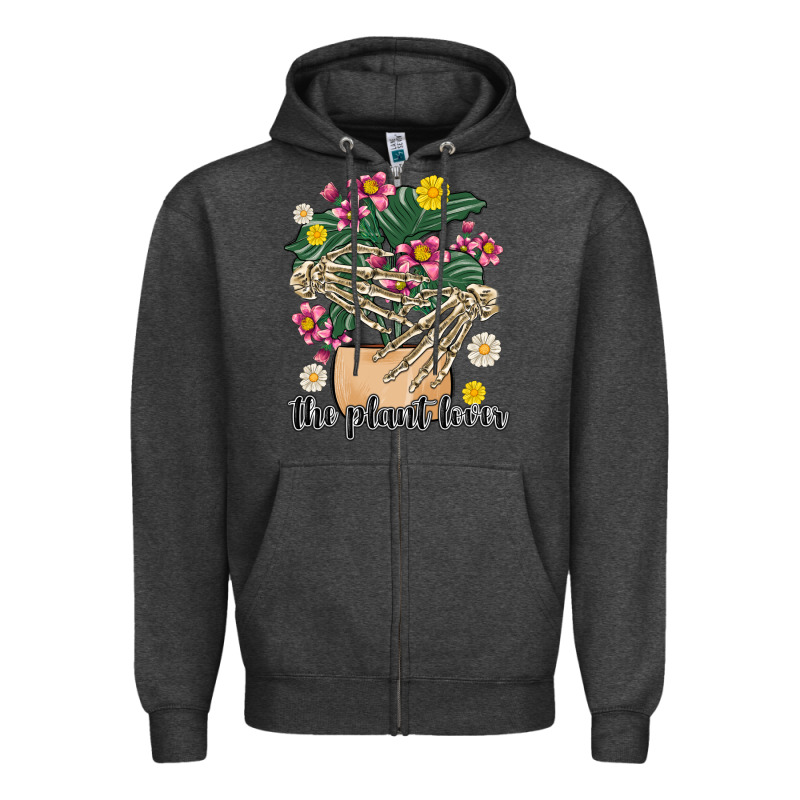 The Plant Lover Zipper Hoodie by MaliasSmallBusiness | Teevron