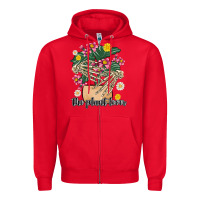 Red the plant lover Zipper Hoodie - MaliasSmallBusiness